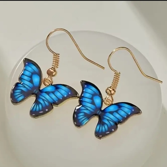 Butterfly Earrings - Picture 2 of 4